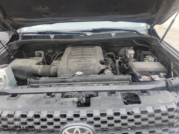 2018 Toyota Tundra 2WD SR with VIN 5TFRM5F18JX129072, listed as a Copart auction lot 44589265 with 391,090 mi miles and Salvage Title. Bid and sale history available at carsss.com. Image 11.