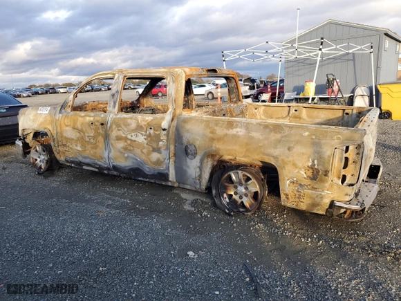 2014 Chevrolet Silverado 1500 LT with VIN 3GCUKREH8EG439397, listed as a Copart auction lot 84701514 with 0 mi miles and Non Repairable. Bid and sale history available at carsss.com. Image 2.