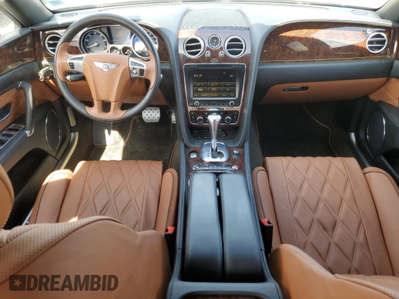 2014 Bentley Flying Spur with VIN SCBEC9ZA7EC095064, listed as a Copart auction lot 52218105 with 24,143 mi miles and Salvage title. Bid and sale history available at DreamBid. Image 8.