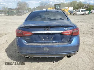 2019 Infiniti Q50 Red Sport 400 с VIN JN1FV7AR8KM800352, выставлен на аукционе Copart как лот 53379175 с пробегом 126 994 миль миль и Списание • Salvage title. История ставок и продаж доступна на DreamBid. Изображение 6.