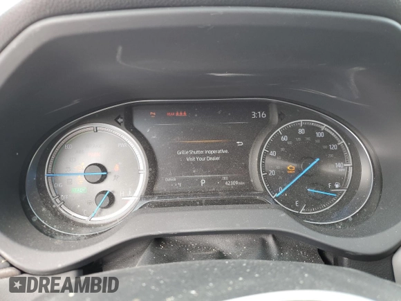 2021 Toyota Venza LE with VIN JTEAAAAH7MJ043578, listed as a Copart auction lot 48788215 with 42,309 mi miles and Salvage Title. Bid and sale history available at DreamBid. Image 9.