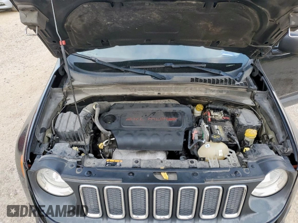 2017 Jeep Renegade Sport with VIN ZACCJAAB6HPE77991, listed as a Copart auction lot 59850855 with 97,220 mi miles and Clean title. Bid and sale history available at DreamBid. Image 12.