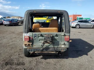 1992 Jeep Wrangler with VIN 2J4FY29S6NJ557410, listed as a Copart auction lot 42399785 with 167,593 mi miles and Non Repairable. Bid and sale history available at carsss.com. Image 6.
