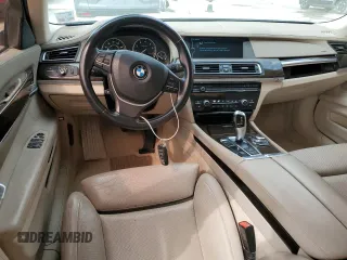 2012 BMW 7 Series 750Li with VIN WBAKB8C51CC962834, listed as a Copart auction lot 56592645 with 72,665 mi miles and Salvage title. Bid and sale history available at DreamBid. Image 8.