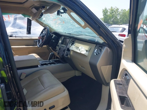 2015 Ford Expedition Limited z VIN 1FMJU2AT3FEF09598, wystawiony jako IAAI lot #42740501 z przebiegiem Nie podano mil oraz . Historia ofert i sprzedaży dostępna na DreamBid. Obrazek 5.
