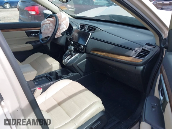 2017 Honda CR-V EX-L with VIN 5J6RW2H85HL058587, listed as a IAAI auction lot 41947746 with 74,980 mi miles. Bid and sale history available at carsss.com. Image 5.