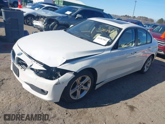2015 BMW 3 Series 320i xDrive with VIN WBA3C3C50FK201906, listed as a IAAI auction lot 41287902 with 77,726 mi miles and . Bid and sale history available at DreamBid. Image 2.