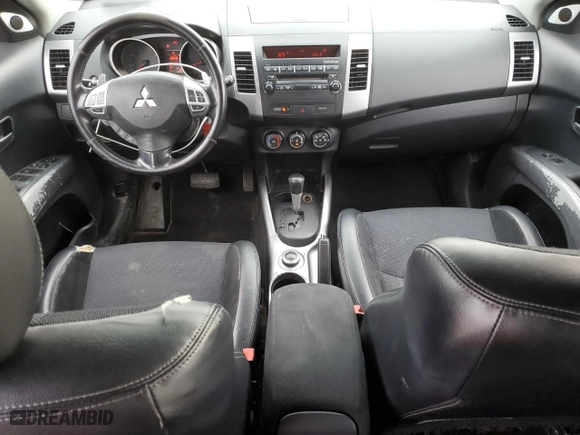 2008 Mitsubishi Outlander SE with VIN JA4LT31W98Z018586, listed as a Copart auction lot 48254525 with 152,307 mi miles and Salvage Title. Bid and sale history available at carsss.com. Image 8.