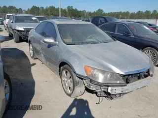 2005 Acura RL with VIN JH4KB16585C017578, listed as a IAAI auction lot 41594445 with 1 mi miles. Bid and sale history available at carsss.com. Image 1.