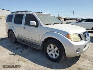 2008 Nissan Pathfinder S with VIN 5N1AR18U58C654621, listed as a Copart auction lot 53352105 with 230,383 mi miles and Clean Title. Bid and sale history available at carsss.com. Image 4.