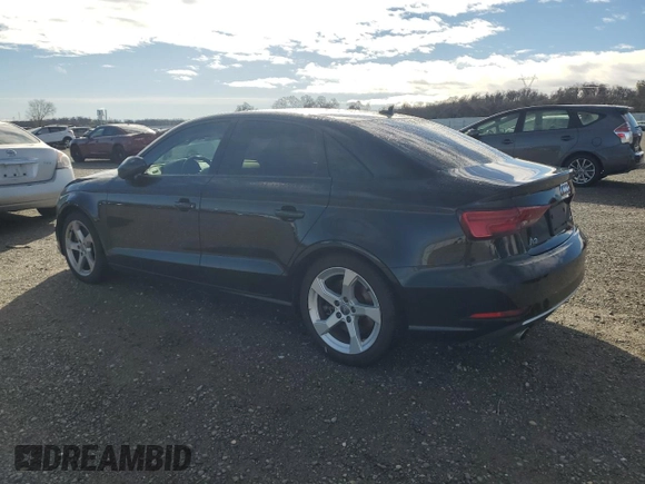 2019 Audi A3 Sedan Premium with VIN WAUBEGFF3K1018243, listed as a Copart auction lot 44052345 with 93,599 mi miles and Salvage Title. Bid and sale history available at carsss.com. Image 2.