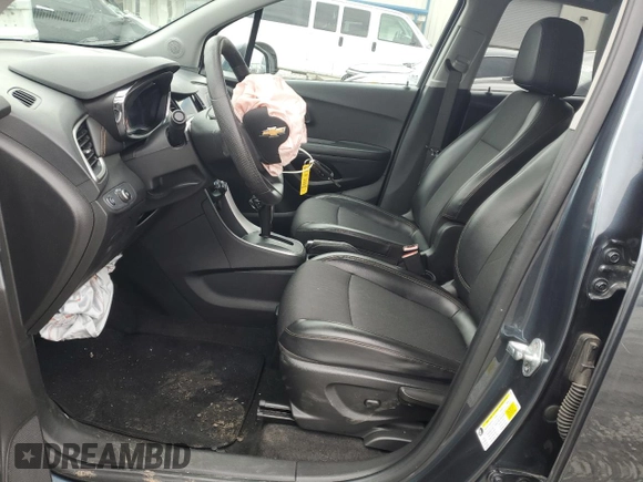 2021 Chevrolet Trax LT with VIN KL7CJPSM8MB373569, listed as a Copart auction lot 45627215 with 55,063 mi miles and Salvage Title. Bid and sale history available at carsss.com. Image 7.