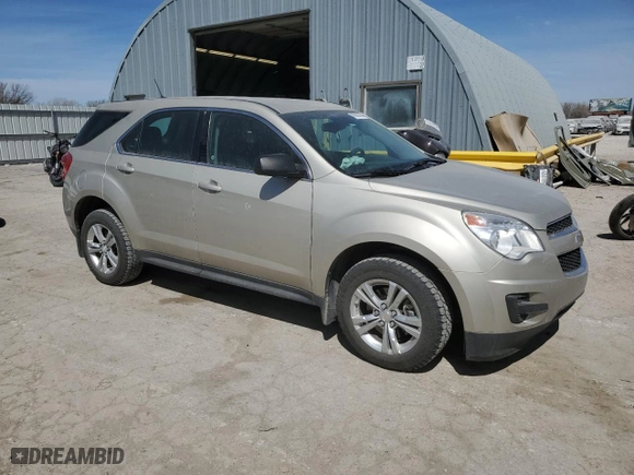 2014 Chevrolet Equinox LS with VIN 1GNALAEKXEZ110723, listed as a Copart auction lot 49836335 with 127,124 mi miles and Salvage Title. Bid and sale history available at carsss.com. Image 4.