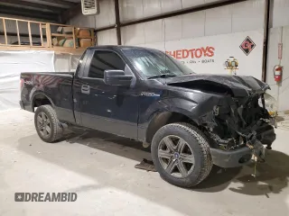 2011 Ford F-150 XL with VIN 1FTMF1EF7BFB43742, listed as a Copart auction lot 87248424 with 164,668 mi miles and Salvage title. Bid and sale history available at DreamBid. Image 4.