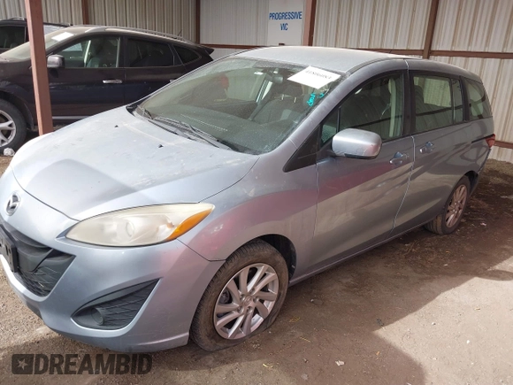 2012 Mazda 5 Sport with VIN JM1CW2BL0C0112218, listed as a IAAI auction lot 41806083 with 183,197 mi miles and . Bid and sale history available at carsss.com. Image 18.