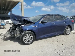 2016 Kia Optima LX with VIN 5XXGT4L39GG115840, listed as a Copart auction lot 55317435 with Not provided miles and Salvage title. Bid and sale history available at DreamBid. Image 1.