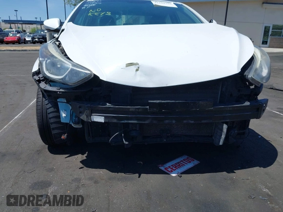 2016 Hyundai Elantra SE with VIN 5NPDH4AE0GH762012, listed as a IAAI auction lot 42100798 with 142,639 mi miles and . Bid and sale history available at DreamBid. Image 6.
