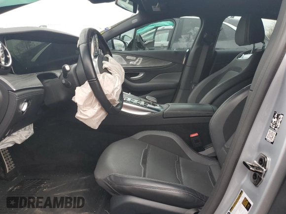 2021 Mercedes-Benz AMG GT 43 with VIN W1K7X5KBXMA038637, listed as a Copart auction lot 85388964 with 11,655 mi miles and Salvage title. Bid and sale history available at DreamBid. Image 7.