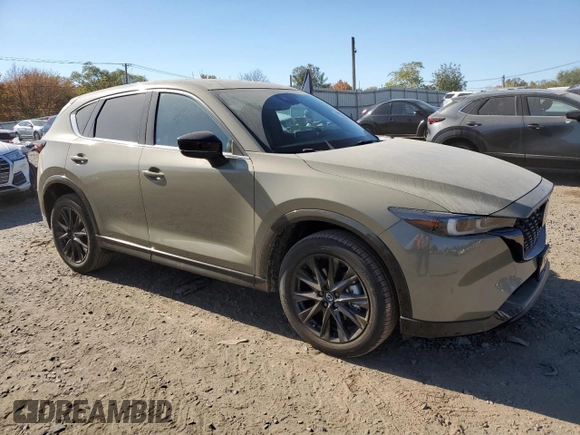 2024 Mazda CX-5 2.5 Carbon Turbo with VIN JM3KFBAY4R0529849, listed as a Copart auction lot 76326344 with 0 mi miles and Salvage Title. Bid and sale history available at carsss.com. Image 4.