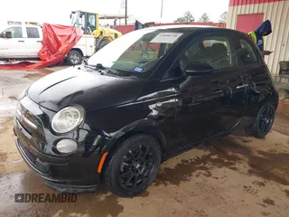 2016 FIAT 500 Pop with VIN 3C3CFFAR9GT144871, listed as a IAAI auction lot 41898736 with 124,823 mi miles. Bid and sale history available at carsss.com. Image 2.