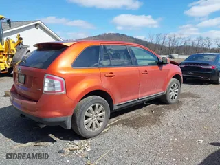 2007 Ford Edge SEL with VIN 2FMDK38C77BB52602, listed as a IAAI auction lot 41806332 with 156,618 mi miles. Bid and sale history available at carsss.com. Image 4.