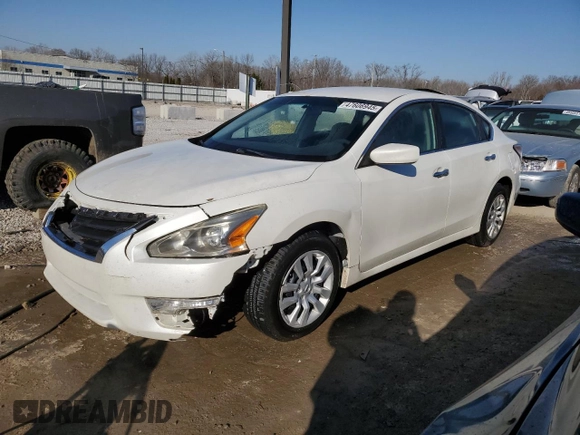 2014 Nissan Altima 2.5 S with VIN 1N4AL3AP6EN343985, listed as a Copart auction lot 47606945 with 123,702 mi miles and Salvage Title. Bid and sale history available at carsss.com. Image 1.