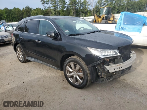 2015 Acura MDX Advance/Entertainment Pkg with VIN 5FRYD4H87FB014723, listed as a Copart auction lot 70845103 with 137,980 mi miles. Bid and sale history available at carsss.com. Image 4.