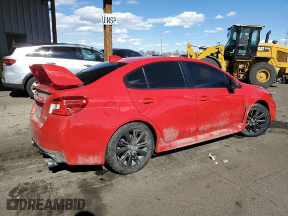 2017 Subaru WRX Limited with VIN JF1VA1L67H9826379, listed as a Copart auction lot 46423175 with 101,538 mi miles and Salvage Title. Bid and sale history available at carsss.com. Image 3.