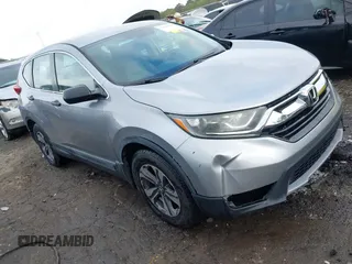 2018 Honda CR-V LX with VIN 2HKRW5H35JH401453, listed as a IAAI auction lot 41931225 with 106,854 mi miles and . Bid and sale history available at carsss.com. Image 1.