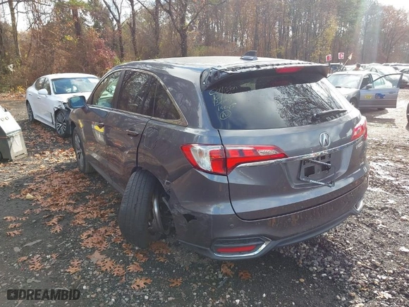 2018 Acura RDX w/Advance Pkg with VIN 5J8TB4H76JL016804, listed as a IAAI auction lot 40804344 with 35,801 mi miles. Bid and sale history available at carsss.com. Image 3.