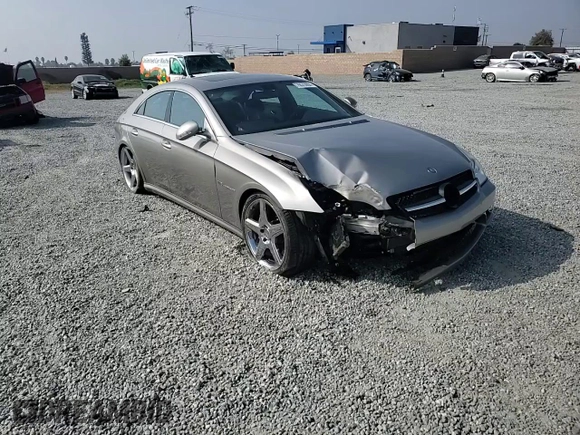 2006 Mercedes-Benz CLS-Class AMG with VIN WDDDJ76X06A016171, listed as a Copart auction lot 76573004 with 60,391 mi miles and Salvage Title. Bid and sale history available at carsss.com. Image 11.