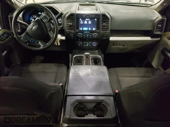 2017 Ford F-150 XL with VIN 1FTEW1EP3HKD59441, listed as a Copart auction lot 41741055 with 155,149 mi miles and Salvage Title. Bid and sale history available at carsss.com. Image 8.