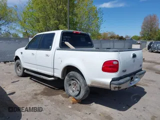 2003 Ford F-150 XLT with VIN 1FTRW08L23KD35077, listed as a IAAI auction lot 42071330 with 1 mi miles. Bid and sale history available at carsss.com. Image 3.