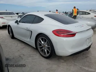 2014 Porsche Cayman S с VIN WP0AB2A84EK191321, выставлен на аукционе Copart как лот 75730564 с пробегом 28 435 миль миль и Списание • Salvage title. История ставок и продаж доступна на DreamBid. Изображение 2.