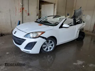 2010 Mazda 3 i Sport z VIN JM1BL1SF0A1339120, wystawiony jako Copart lot #57704395 z przebiegiem Nie podano mil oraz Szkoda całkowita • Salvage title. Historia ofert i sprzedaży dostępna na DreamBid. Obrazek 1.