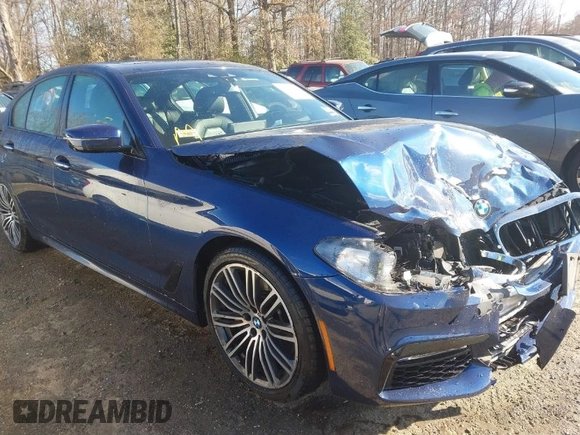 2017 BMW 5 Series 530i xDrive with VIN WBAJA7C32HG907106, listed as a IAAI auction lot 41020855 with 70,650 mi miles and . Bid and sale history available at carsss.com. Image 1.