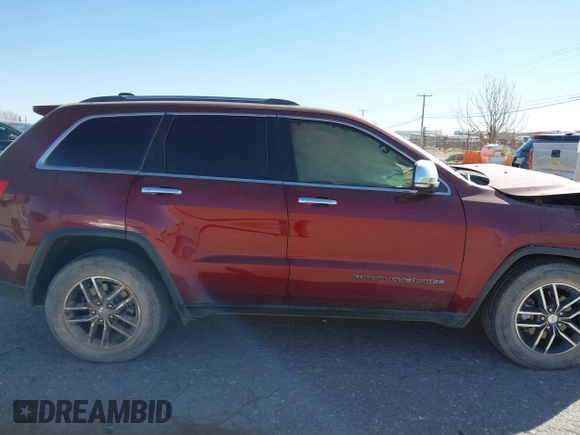 2017 Jeep Grand Cherokee Limited with VIN 1C4RJEBG3HC920436, listed as a IAAI auction lot 41724002 with 77,716 mi miles. Bid and sale history available at carsss.com. Image 13.