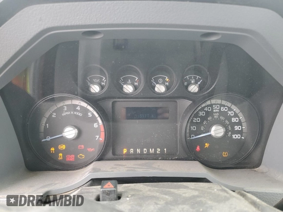 2013 Ford F-250 XL with VIN 1FTBF2A60DEA24779, listed as a Copart auction lot 79751444 with 115,377 mi miles and Salvage Title. Bid and sale history available at DreamBid. Image 9.