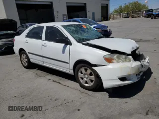 2004 Toyota Corolla CE with VIN 1NXBR32E14Z215485, listed as a Copart auction lot 54423345 with 46,179 mi miles and Salvage Title. Bid and sale history available at DreamBid. Image 4.