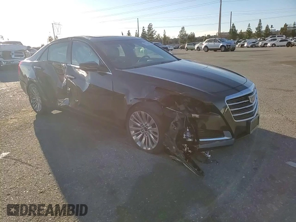 2016 Cadillac CTS Premium Collection RWD with VIN 1G6AT5SS8G0185760, listed as a Copart auction lot 87536205 with 42,480 mi miles and Salvage title. Bid and sale history available at DreamBid. Image 11.