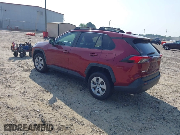 2019 Toyota RAV4 LE with VIN JTMF1RFV9KD029118, listed as a IAAI auction lot 42590704 with 48,976 mi miles and . Bid and sale history available at DreamBid. Image 3.