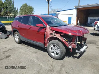 2024 GMC Terrain SLE with VIN 3GKALTEGXRL307375, listed as a Copart auction lot 52790335 with 22,995 mi miles and Salvage title. Bid and sale history available at DreamBid. Image 4.