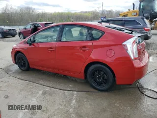 2013 Toyota Prius One with VIN JTDKN3DU5D1697495, listed as a Copart auction lot 51701235 with 180,201 mi miles and Salvage Title. Bid and sale history available at carsss.com. Image 2.