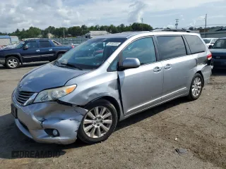2013 Toyota Sienna XLE with VIN 5TDDK3DC0DS066858, listed as a Copart auction lot 65465355 with 167,633 mi miles and Salvage title. Bid and sale history available at DreamBid. Image 1.
