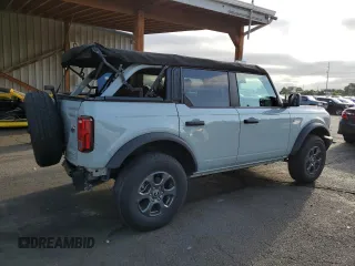 2022 Ford Bronco с VIN 1FMDE5BH0NLB40473, выставлен на аукционе Copart как лот 62125645 с пробегом 38 571 миль миль и Списание • Salvage title. История ставок и продаж доступна на DreamBid. Изображение 3.