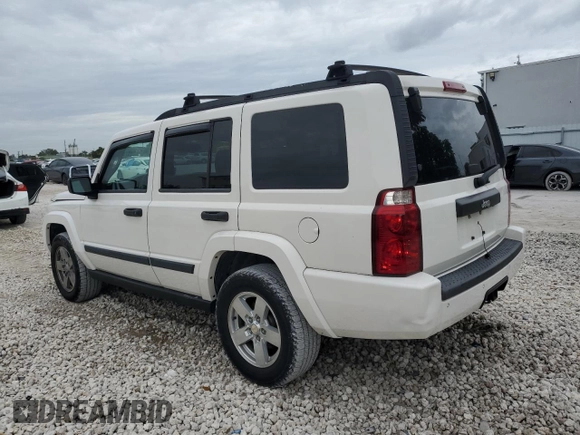 2006 Jeep Commander with VIN 1J8HH48N06C352871, listed as a Copart auction lot 87740115 with 163,703 mi miles and Salvage Title. Bid and sale history available at carsss.com. Image 2.