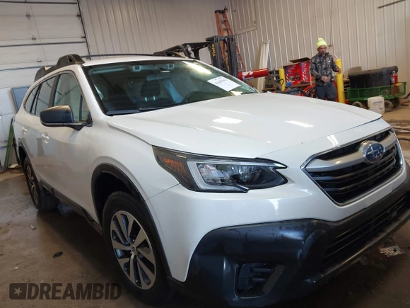 2020 Subaru Outback with VIN 4S4BTAAC0L3150882, listed as a IAAI auction lot 41643163 with 84,509 mi miles and . Bid and sale history available at DreamBid. Image 1.