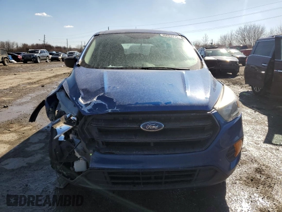 2018 Ford Escape S with VIN 1FMCU0F75JUB67613, listed as a Copart auction lot 46603715 with 136,975 mi miles and Salvage Title. Bid and sale history available at carsss.com. Image 5.
