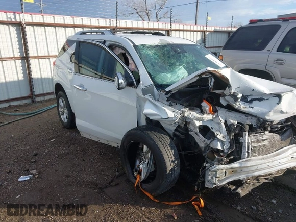 2012 Chevrolet Equinox LTZ with VIN 2GNFLGEK4C6255600, listed as a IAAI auction lot 41364444 with 193,772 mi miles. Bid and sale history available at carsss.com. Image 1.
