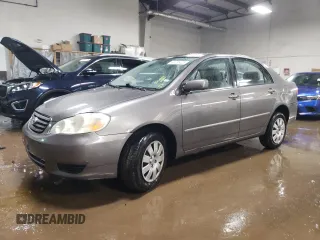 2004 Toyota Corolla CE with VIN 1NXBR38E44Z250951, listed as a Copart auction lot 48235425 with 89,851 mi miles and Salvage Title. Bid and sale history available at DreamBid. Image 1.
